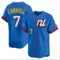A.Diamondbacks #7 Corbin Carroll Player Blue National League All-Star Edition Limited Home Game Gdoa Stitched Jerseys