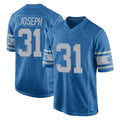 D.Lions #31 Kerby Joseph Player Blue Vapor Untouchable Throwback Game Gdoa Stitched Jerseys