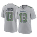S.Seahawks #13 Ernest Jones IV Player Gray Atmosphere Fashion Home Game Gdoa Stitched Jerseys