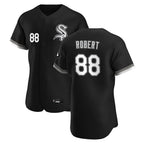 C.White Sox #88 Luis Robert Jr Player Black Limited Elite Home Gdoa Stitched Jerseys