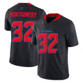 H.Texans #32 David Montgomery Player Navy Limited 2nd Alternate Vapor F.U.S.E. Home Game Gdoa Stitched Jerseys