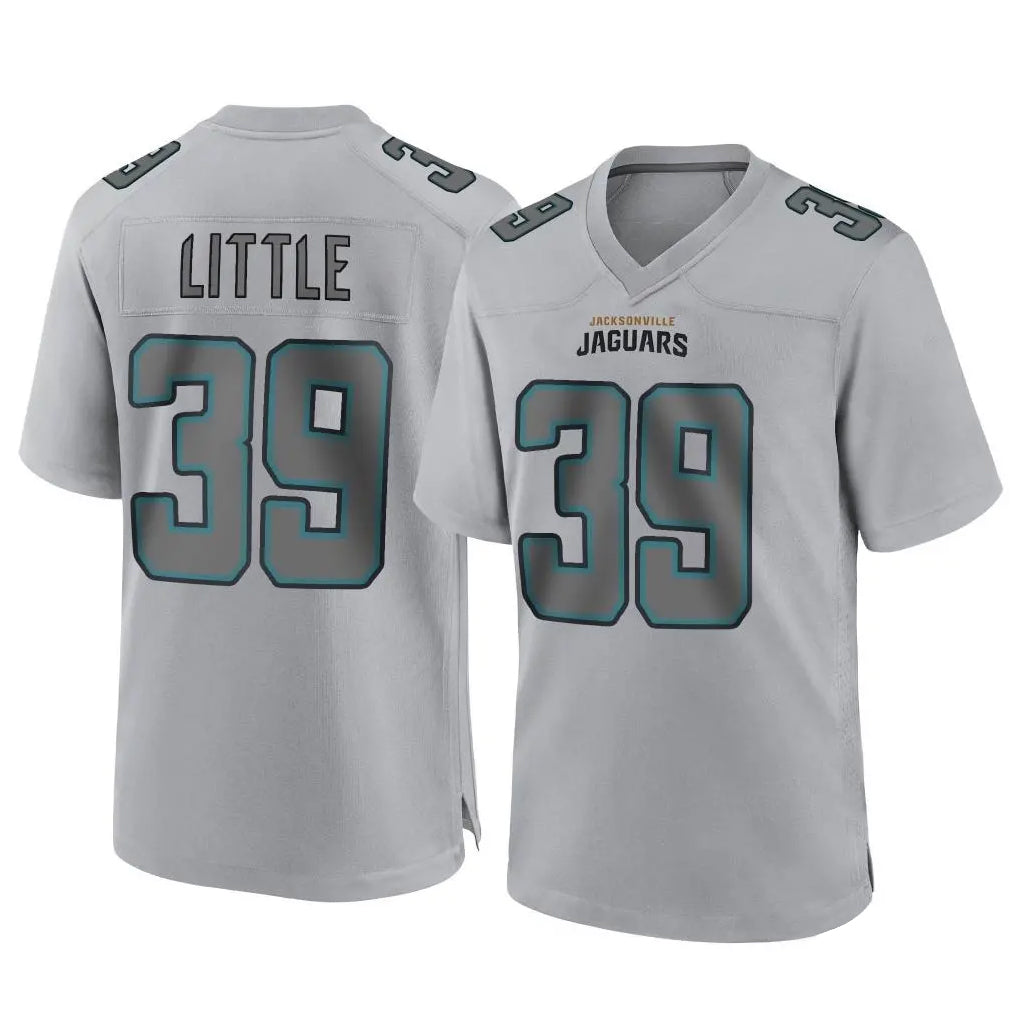 J.Jaguars #39 Cam Little Player Gray Atmosphere Fashion Home Game Gdoa Stitched Jerseys