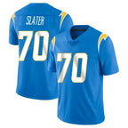 LA.Chargers #70 Rashawn Slater Player Blue Limited Vapor Untouchable Home Game Gdoa Stitched Jerseys