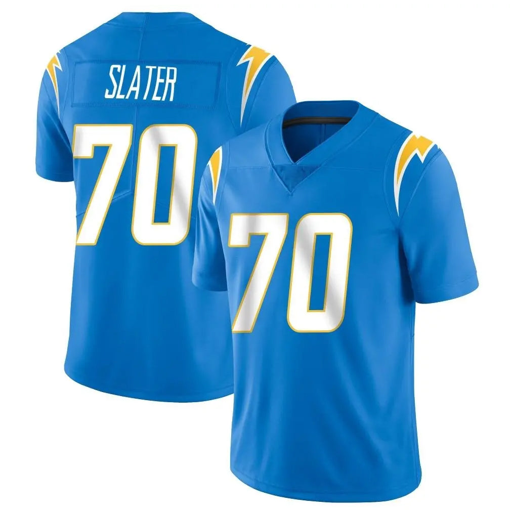 LA.Chargers #70 Rashawn Slater Player Blue Limited Vapor Untouchable Home Game Gdoa Stitched Jerseys