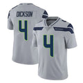 S.Seahawks #4 Michael Dickson Player Gray Limited Vapor Untouchable Home Game Gdoa Stitched Jerseys