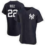 NY.Yankees #22 Ben Rice Player Navy Limited Elite Home Fdoa Stitched Jerseys