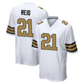 NO.Saints #21 Justin Reid Player White Alternate Home Game Gdoa Stitched Jerseys