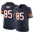 C.Bears #85 Cole Kmet Player Navy Vapor F.U.S.E. Limited Home Game Gdoa Stitched Jerseys