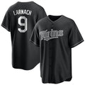 M.Twins #9 Trevor Larnach Player Black Home Game Fdoa Stitched Jerseys