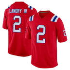 NE.Patriots #2 Harold Landry III Player Red Home Game Gdoa Stitched Jerseys