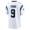 C.Panthers #9 Bryce Young Player White Home Game Gdoa Stitched Jerseys