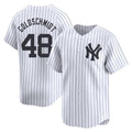 NY.Yankees #48 Paul Goldschmidt Player White Limited Fdoa Stitched Jerseys