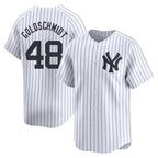 NY.Yankees #48 Paul Goldschmidt Player White Limited Fdoa Stitched Jerseys