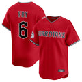 C.Guardians #6 David Fry Player Red Limited Home Gdoa Stitched Jerseys