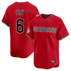 C.Guardians #6 David Fry Player Red Limited Home Gdoa Stitched Jerseys