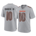 C.Bears #10 Luther Burden III Player Gray Atmosphere Fashion Game Gdoa Stitched Jerseys