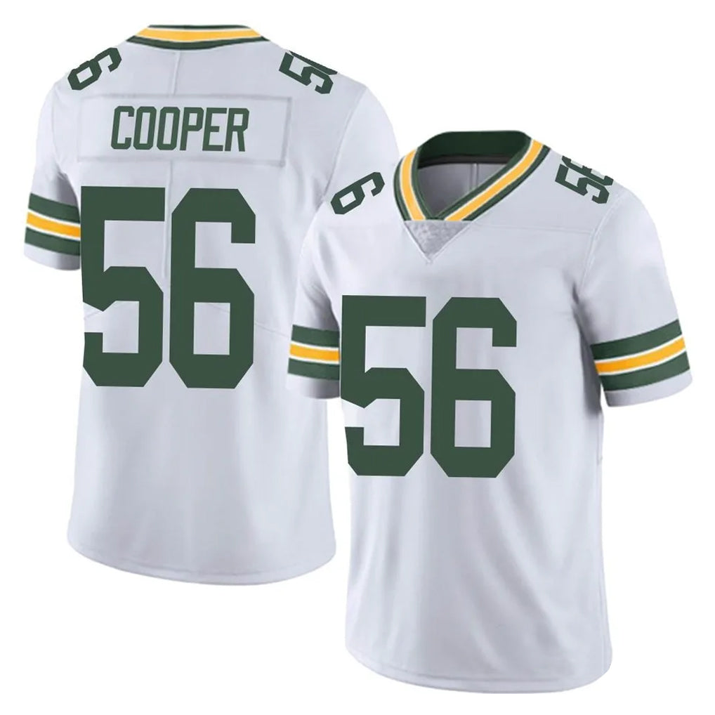 GB.Packers #56 Edgerrin Cooper Player White Vapor Untouchable Limited Home Game Gdoa Stitched Jerseys