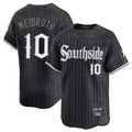 C.White Sox #10 Chase Meidroth Player Black City Connect Limited Home Gdoa Stitched Jerseys