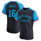 LA.Dodgers #16 Will Smith Player Black National League All-Star Limited Elite Home Fdoa Stitched Jerseys