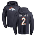 D.Broncos #2 Pat Surtain II Player Navy Pullover Hoodie Limited Gdoa Stitched Jerseys