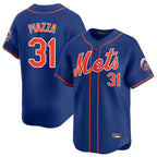 NY.Mets #31 Mike Piazza Player Royal Home Limited Fdoa Stitched Jerseys