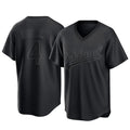 Athletics #4 Lawrence Butler Player Black Pitch Fashion T-shirt Home Game Gdoa Stitched Jerseys