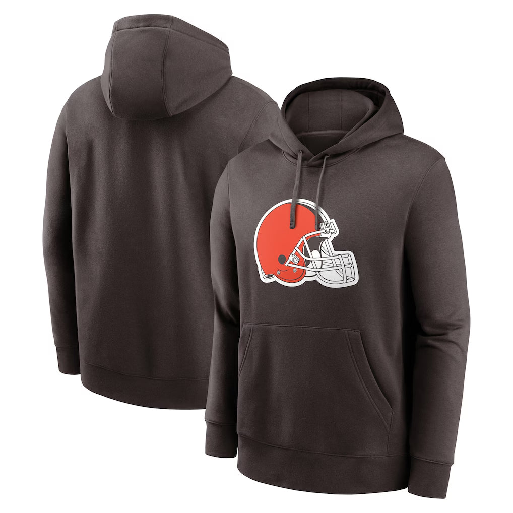 C.Browns ## Browns Blank Player Brown Primetime Logo Hoodie Limited Gdoa Stitched Jerseys