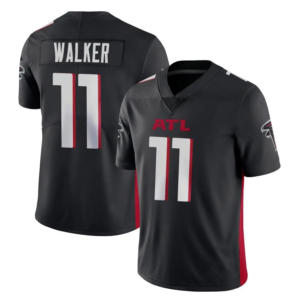 A.Falcons #11 Jalon Walker Player Black Vapor Untouchable Limited Home Game Gdoa Stitched Jerseys