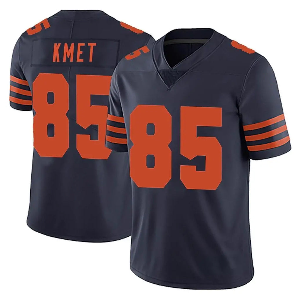 C.Bears #85 Cole Kmet Player Navy Blue Alternate Vapor Untouchable Limited Gdoa Stitched Jerseys