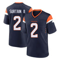D.Broncos #2 Pat Surtain II Player Navy Home Game Gdoa Stitched Jerseys