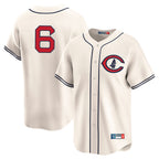C.Cubs #6 Matt Shaw Player Cream Field of Dreams Limited Home Game Gdoa Stitched Jerseys