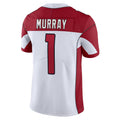 A.Cardinals #1 Kyler Murray Player White Vapor Limited Home Game Gdoa Stitched Jerseys