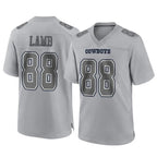 D.Cowboys #88 CeeDee Lamb Player Gray Atmosphere Fashion Home Game Gdoa Stitched Jerseys