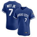 KC.Royals #7 Bobby Witt Jr. Player Royal Limited Elite Home Gdoa Stitched Jerseys