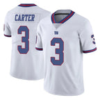 NY.Giants #3 Abdul Carter Player White Color Rush Home Game Gdoa Stitched Jerseys