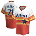 H.Astros #71 Josh Hader Player Rainbow Cooperstown Collection T-shirt Gdoa Stitched Jerseys