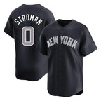 NY.Yankees #0 Marcus Stroman Player Navy Limited Home Fdoa Stitched Jerseys