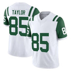 NY.Jets #85 Mason Taylor Player White Limited Classic Vapor F.U.S.E. Home Game Gdoa Stitched Jerseys