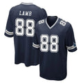 D.Cowboys #88 CeeDee Lamb Player Navy Home Game Gdoa Stitched Jerseys