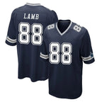 D.Cowboys #88 CeeDee Lamb Player Navy Home Game Gdoa Stitched Jerseys