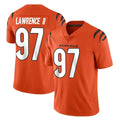 C.Bengals #97 Dexter Lawrence II Player Orange Vapor Untouchable Limited Home Game Gdoa Stitched Jerseys
