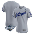 LA.Dodgers ## Dodgers Blank Player Gray Limited Elite Home World Series Fdoa Stitched Jerseys