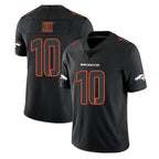 D.Broncos #10 Bo Nix Player Black Impact Limited Game Gdoa Stitched Jerseys