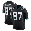 J.Jaguars #87 Keenan McCardell Player Black Home Game Gdoa Stitched Jerseys