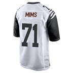 C.Bengals #71 Amarius Mims Player White Alternate Home Game Gdoa Stitched Jerseys