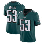 P.Eagles #53 Zack Baun Player Team Color Green Vapor Untouchable Home Game Gdoa Stitched Jerseys
