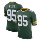 GB.Packers #95 Devonte Wyatt Player Green Limited Classic Home Game Gdoa Stitched Jerseys