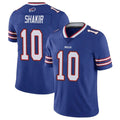 B.Bills #10 Khalil Shakir Player Royal Vapor Untouchable Limited Gdoa Stitched Jerseys