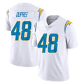 LA.Chargers #48 Bud Dupree Player White Limited Vapor Untouchable Home Game Gdoa Stitched Jerseys