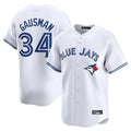 T.Blue Jays #34 Kevin Gausman Player White Home Limited Fdoa Stitched Jerseys